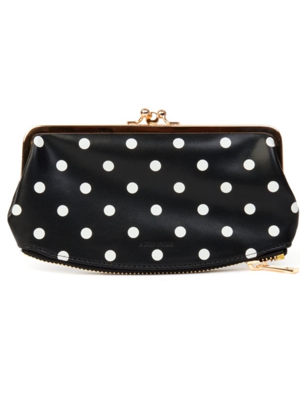 REVOLVE 8 Other Reasons brand kiss lock clutch  pole dot NEW women’s bags